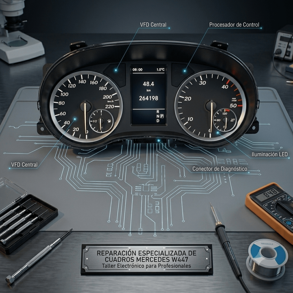 reparacion cuadro w447
